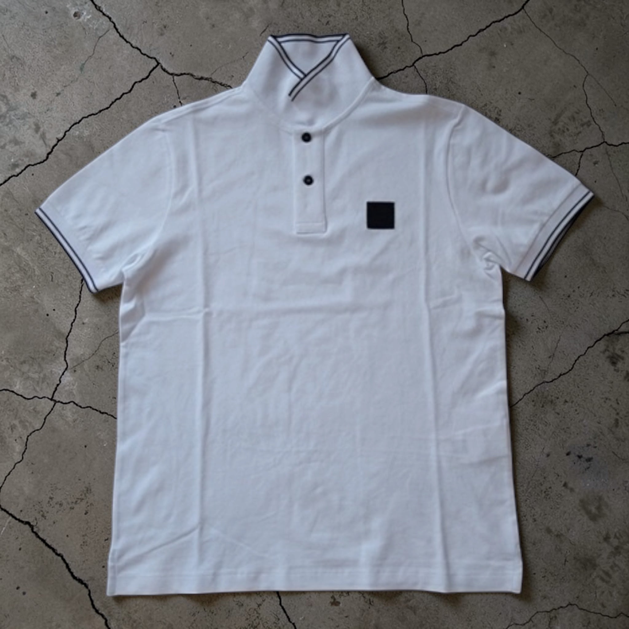 Polo Stone Island negro