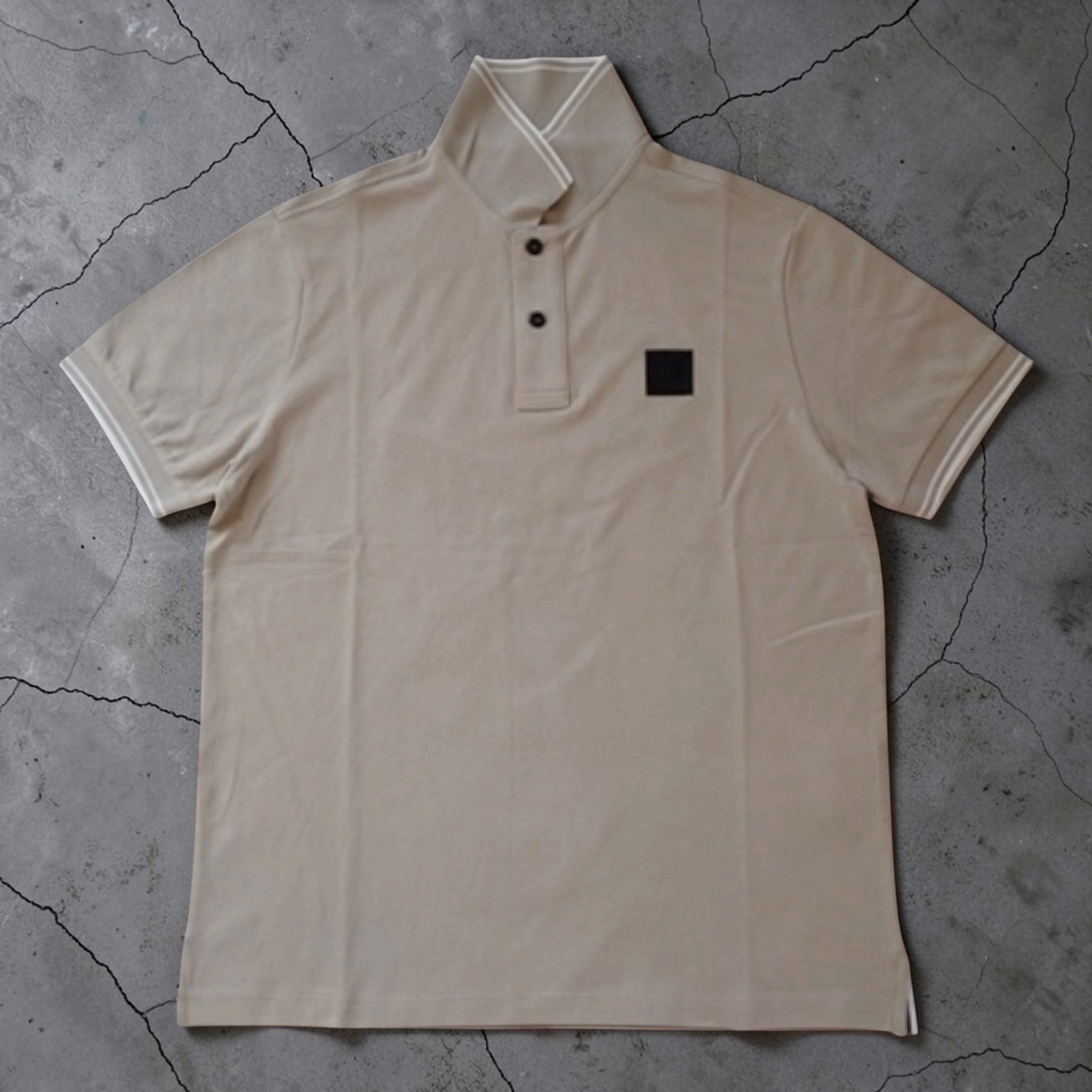 Polo Stone Island negro